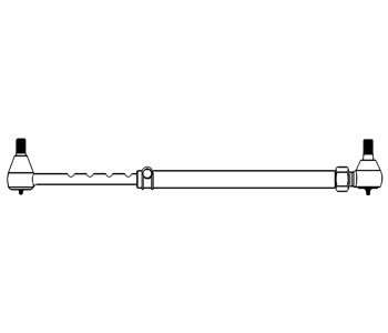 White Oliver Mpl Moline Tractor 2-105, 2-85 Tie Rod Assembly Part No: A-303202712, A-303202712