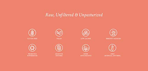 Image of Zoh Probiotics Peach Kombucha|Green Tea With Living Probiotics,Detoxifying Acids,And Digestive Enzymes. Raw,Unfiltered,And Unpasteurized With Mother. Made With Real Peaches(330 Ml,Pack Of 12)