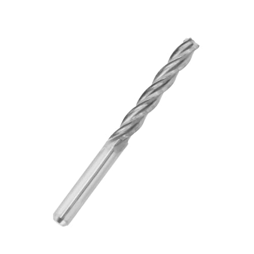 Brocas para fresadora de madera de carburo CNC con 4 flautas espirales de 3,175 x 22 mm