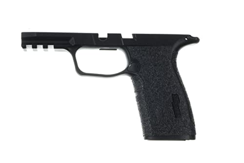 TALON GRIPS Adhesive Pistol Grip Compatible with Sig Saur P365 X-Macro - Made in USA (Rubber-Black, Fits All Back Straps)