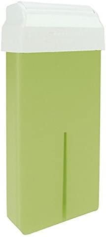 SPIRITUAL HOUSE Roll On Wax, Hair Removal Soft Wax Cartridge, Depilatory Wax Roller Refill for legs and arms, Home Self Waxing and saloon (150 gm Pack of 1, Green Apple)