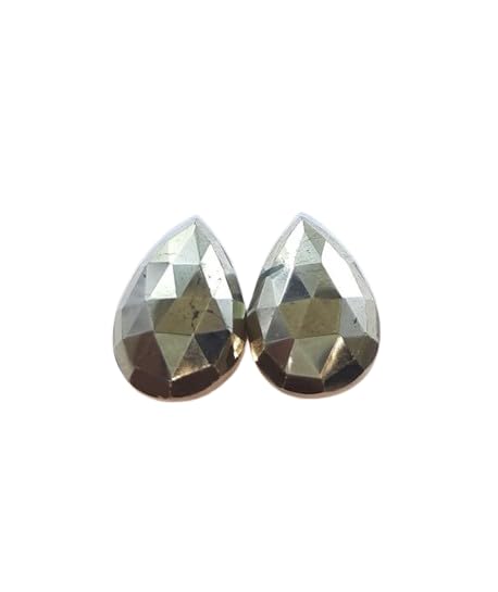 Pirita natural de 7.00 quilates para crear joyas personalizadas sin piedras sintéticas