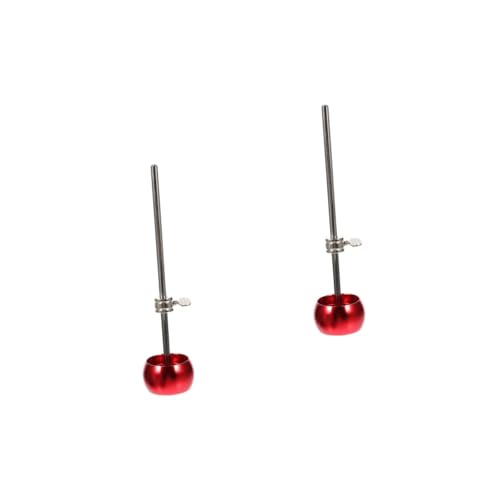 Juego de 2 martillos para pedal de batería 4x28.5cm miniatura 1