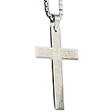 Collar de cadena religiosa, collar de cadena con colgante sagrado, collar religioso con versículo de la Biblia, collar de creencia de acero inoxidable para hombres y mujeres, Refer to description