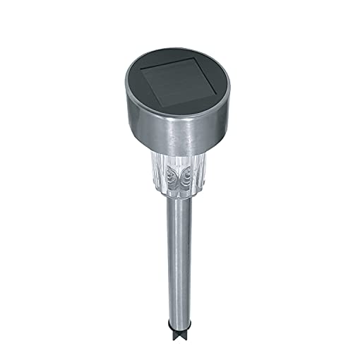 Espeto LED de Jardim, Balizador Solar (INOX), Dican, Metal