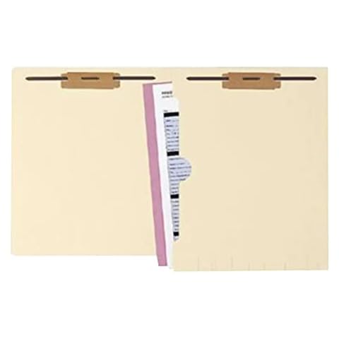 Medical Arts Press Paperboard Classification Folders, Letter Size, Manila, 50/Box (50661) Cover