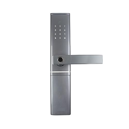 Serrure de porte intelligente à empreinte digitale et code de sécurité R-FK1 - 2