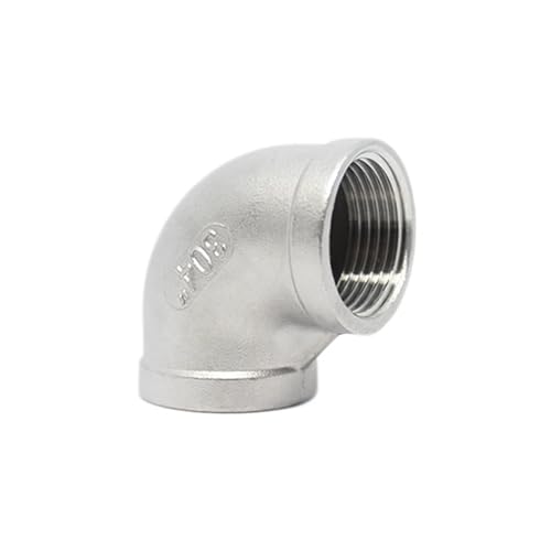 Codo bsp 1/4 hembra de acero inoxidable contra la corrosión en tubería 5