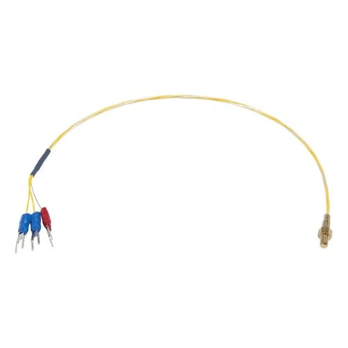 Sensor de temperatura de tornillo RTD PT1000 M4 con perno y cable de 0,3 m 4