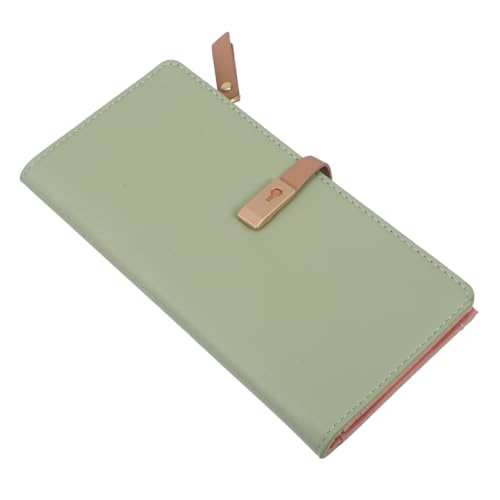 Leather Wallet Long Zipper Clutch Bag for Women with Organized Storage