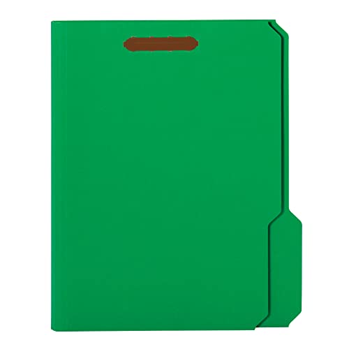 Office Depot Color Fastener File Folders, Letter Size, Green, Pack Of 50, Od22140Gw #TOP1