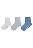Sterntaler Socken 3er Pack Uni – Unisex Babysocken mit Viskose aus Bambuszellstoff, hautfreundlich, feuchtigkeitsregulierend, Königsblau, Größe 30