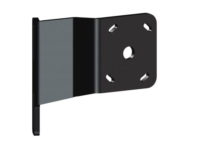 Power-Pole Plate Kit S-2-3 Starboard, Black