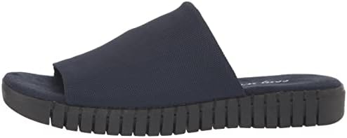 Easy Street Women's Akeyla Slide Sandal, Navy Stretch, 8.5 | Image 7