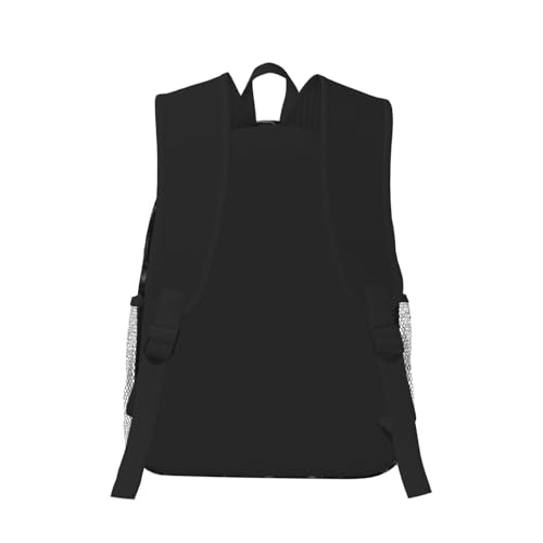 Camping Work Bicycle Backpack Halloween Witch Black Cats Daypack Durable Polyester Multipurpose Anti-Theft Rucksacks Big Capacity Shoulder Bag for Travel3