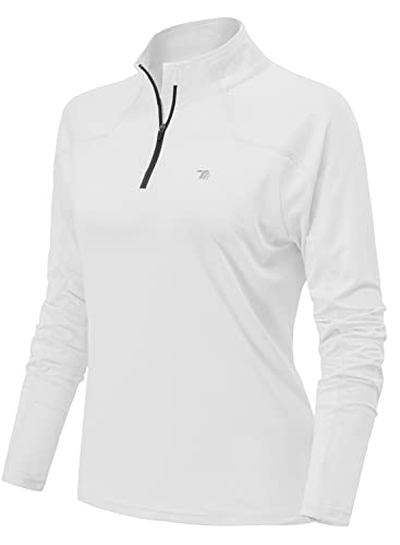 YSENTO Damen Laufshirt Langarm Sportshirt Schnelltrocknend Atmungsaktiv...