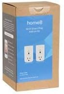 Smart Plug 2-pack Add-on, Control Your Devices from Anywhere, featuring Amazon Alexa Integration (Requires a Home8/Oplink Smart Hub)