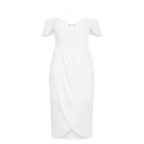 Image of City Chic Women's Plus Size Dress - Entwine Maxi