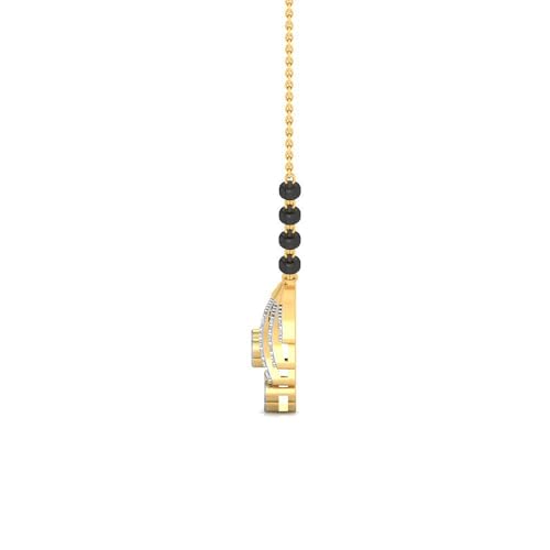 Image of WHP Jewellers Elegance 9KT Diamond Mangalsutra for Women | Diamond Fashion Jewellery for Women | Great for Gifting