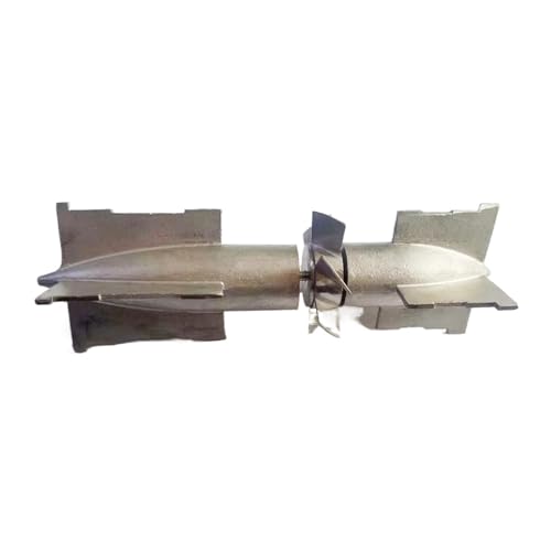 Rotor DN4 en acier inoxydable pour l'hélice de guidage du débitmètre