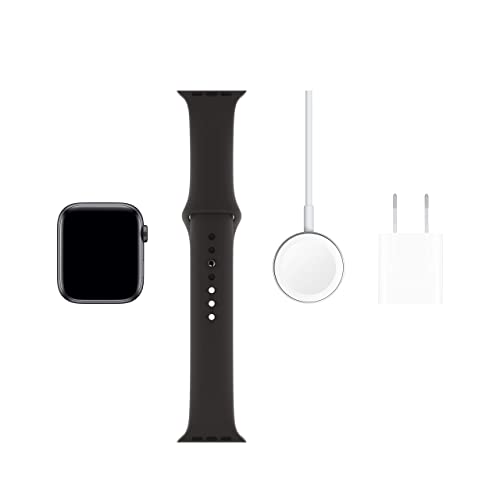 image for Apple Watch Series 5 (GPS + Cellular, 44MM) - Space Gray Aluminum Case