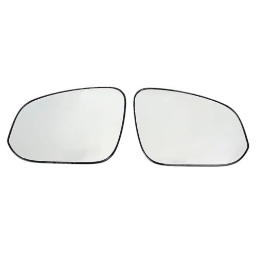 Verre miroir chauffant anti-givre pour TOYOTA BZ4X avec alerte d'angle mort