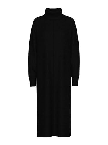 Robe en tricot souple PIECES Pcmalou maille douce col roulé taille L