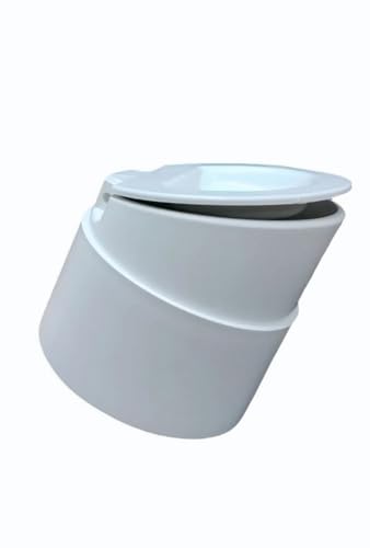 Image of PVC SWR Pipe Flip Cover Valve, Prevent from Rats, Pests and Other Reptiles, Anti-Pest, Anti-Rat & Reptile Blocker (5 inch /140mm)