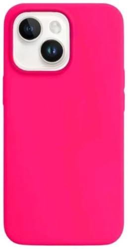 Image of Premium Liquid Silicone Case for iPhone 11 - Slim Full Body Protective Back Cover with Soft Microfiber Lining, Anti-Slip Grip Scratch Resistant Phone Case(Hot Pink)