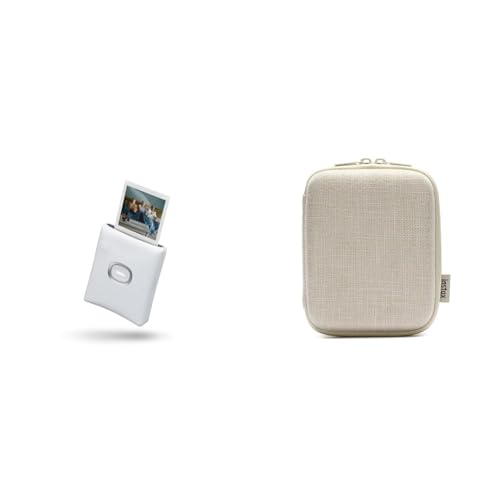 instax Square Link Smartphone Printer, Ash White Square LINK Smartphone Printer Case, Weiss