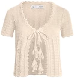 Pointelle Weave Cardigan