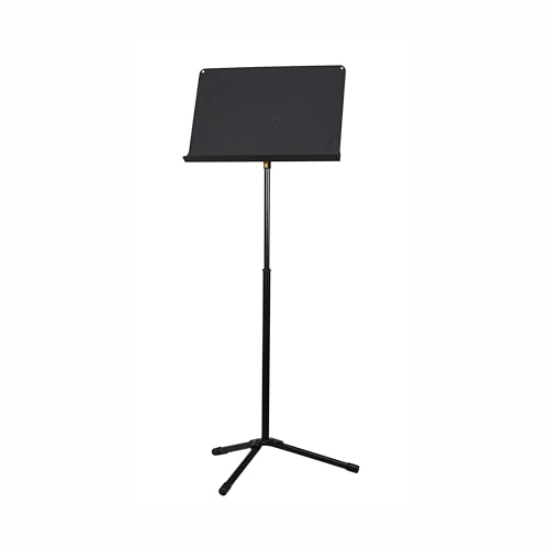 Hercules BS200BPLUS Symphony Music Sheet Adjustable/Stackable Tripod Stand Black