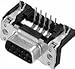 HARTING 09 66 152 6612 CONNECTOR, STD D SUB, RECEPTACLE, 9POS