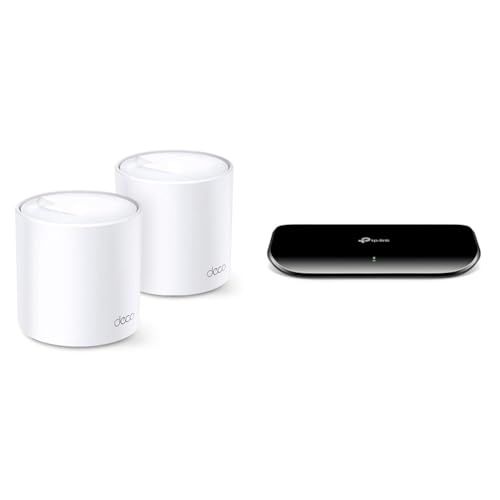 Image of TP-Link Deco X20(2-Pack) AX1800 Dual Band Whole Home Mesh Wi-Fi System, Next-Gen WiFi 6, Replace Routers and W
