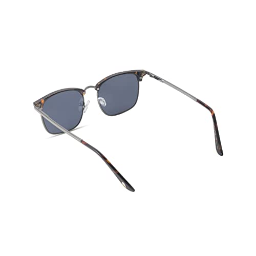 Weatherproof Vintage Designer Sunglasses for Men, UV400 Protection, Durable Square Frame, Acetate Tip3