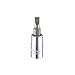 Socket Bit, Steel, 1/4 in, TpSz 3/16 in