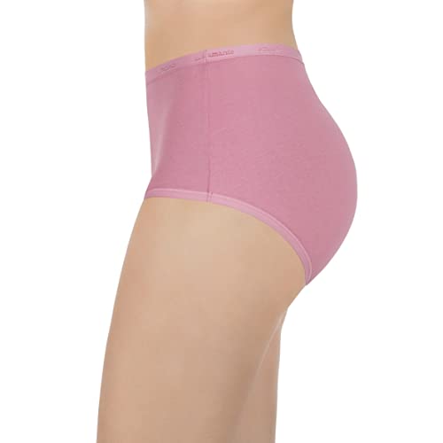 Image of Amante Solid Cotton Full Brief Panty Pack(Pack of 3)