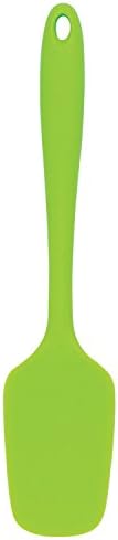 Harold Import Co 43639KW HIC Essential Heat-Resistant Flexible Nonstick Silicone Baking Spoon Spatula, Kiwi