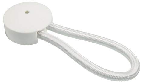 Crochet élastique noir 80 mm StayPut tendeur bâche sandow boucle cord