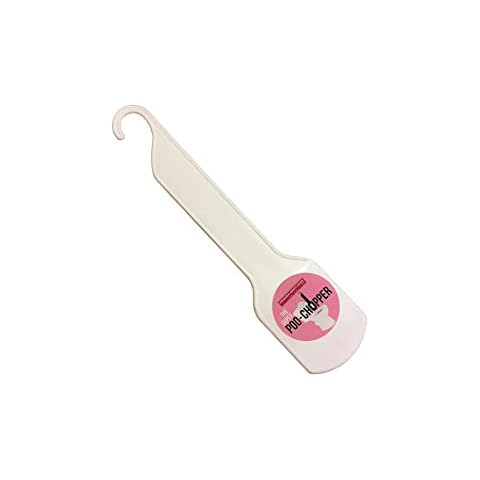Proops Cut the Cr*p Poo Turd Log Stool Chopper Cutter Toilet Aid Un-blocker Novelty Joke Gag Gift PINK LABEL. (X8160). Free UK Postage Cover