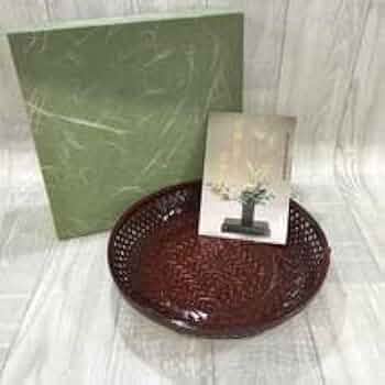 【九谷の籃胎漆器】果物かご フルーツバスケット 伝統工芸品 九谷の籃胎漆器】果物かご フルーツバスケット 伝統工芸品 九谷