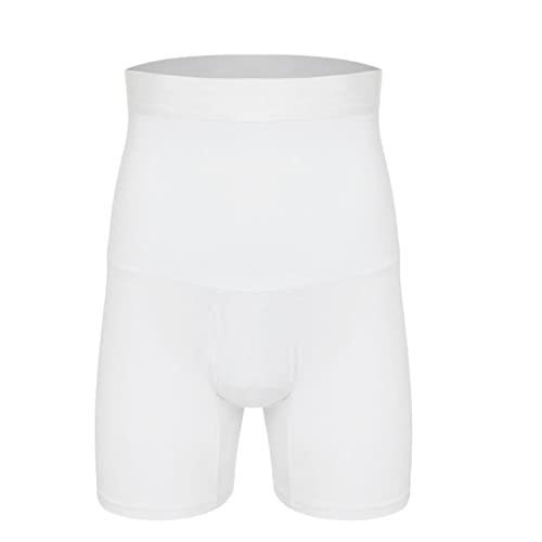 Compresión abdominal masculina eficaz en bóxers moldeadores con soporte de cintura alta