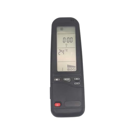 IOOIQQ RC-3.25IN1 - Mando a distancia para aire acondicionado compatible con Electra, Airwell, Emailair y Elco Liangyu