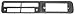 OE Replacement Nissan/Datsun Pickup Front Passenger Side Bumper Insert (Partslink Number NI1039101)