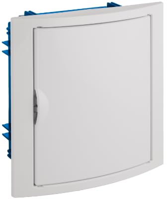 Cuadro eléctrico empotrar pladur 8 elementos marco y puerta BLANCO SOLERA 5108HGW