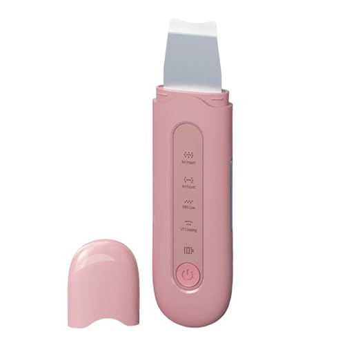 Skin Scrubber, Ultrasonic Skin Spatula, USB Rechargeable Facial Pore Cleaner, Deep Cleansing Care Tool for Men Women
