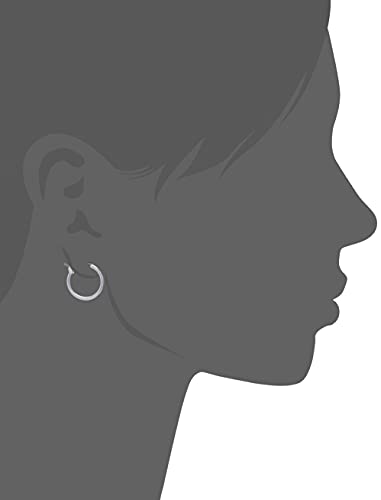 Image of Nine West Women's Small Hoop Earrings, Timeless Fashion Jewelry Accessories for Everyday Styling, Lightweight Hoop Earrings for Casual, Work, and Dressy Outfits