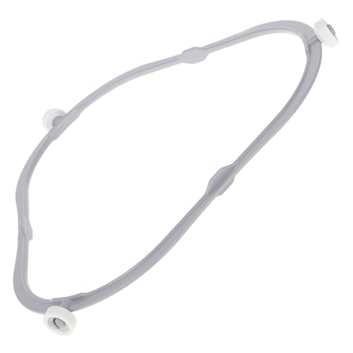 HAKIDZEL Soporte Giratorio para Plato de Microondas 20 CM, Anillo Ruedas de Plástico, Repuesto para Hornos Microondas en Entornos Domésticos y Comerciales