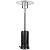 Vivicreate 48000 BTU Outdoor Propane patio hear with wheels,CSA listed regulator and gas hose, black, 88 inch height, HT-H-3001