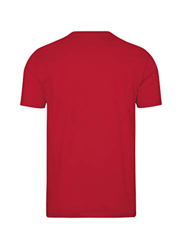 Trigema Unisex T-Shirt Red Rot (kirsch 036) 128 (8 Years), Red - Rot (Kirsch 036) - Image 3